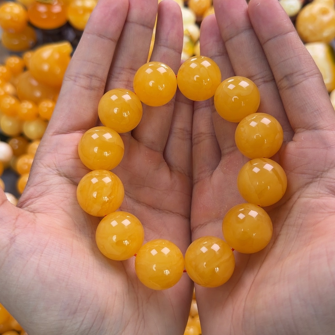 琥珀未镶嵌珠宝奇石20mm同料