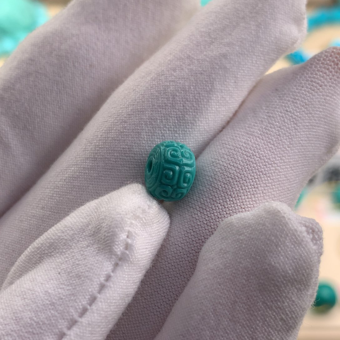 绿松石珠宝奇石未镶嵌8.6