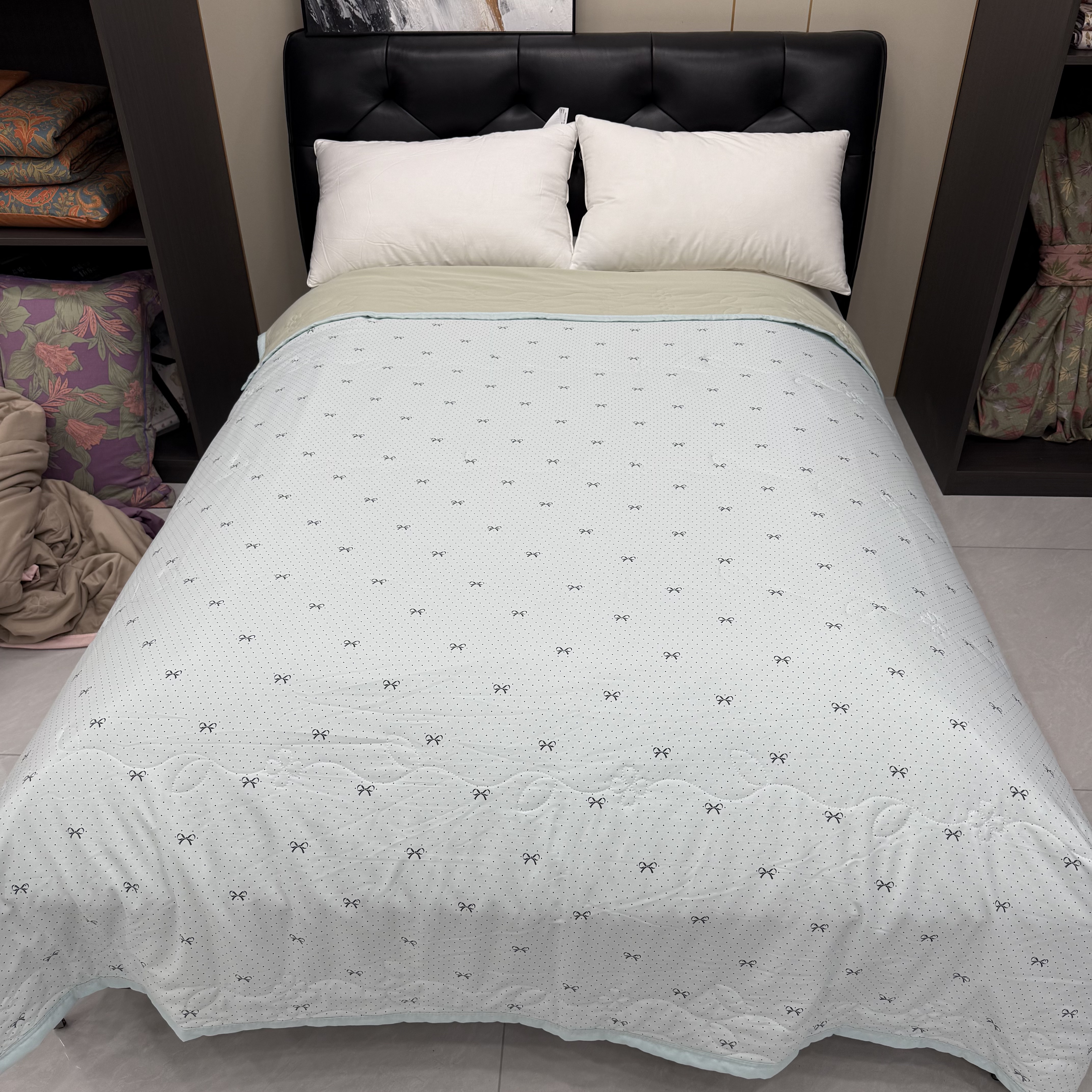 2025年新款亲肤有氧泡泡棉机洗夏凉被