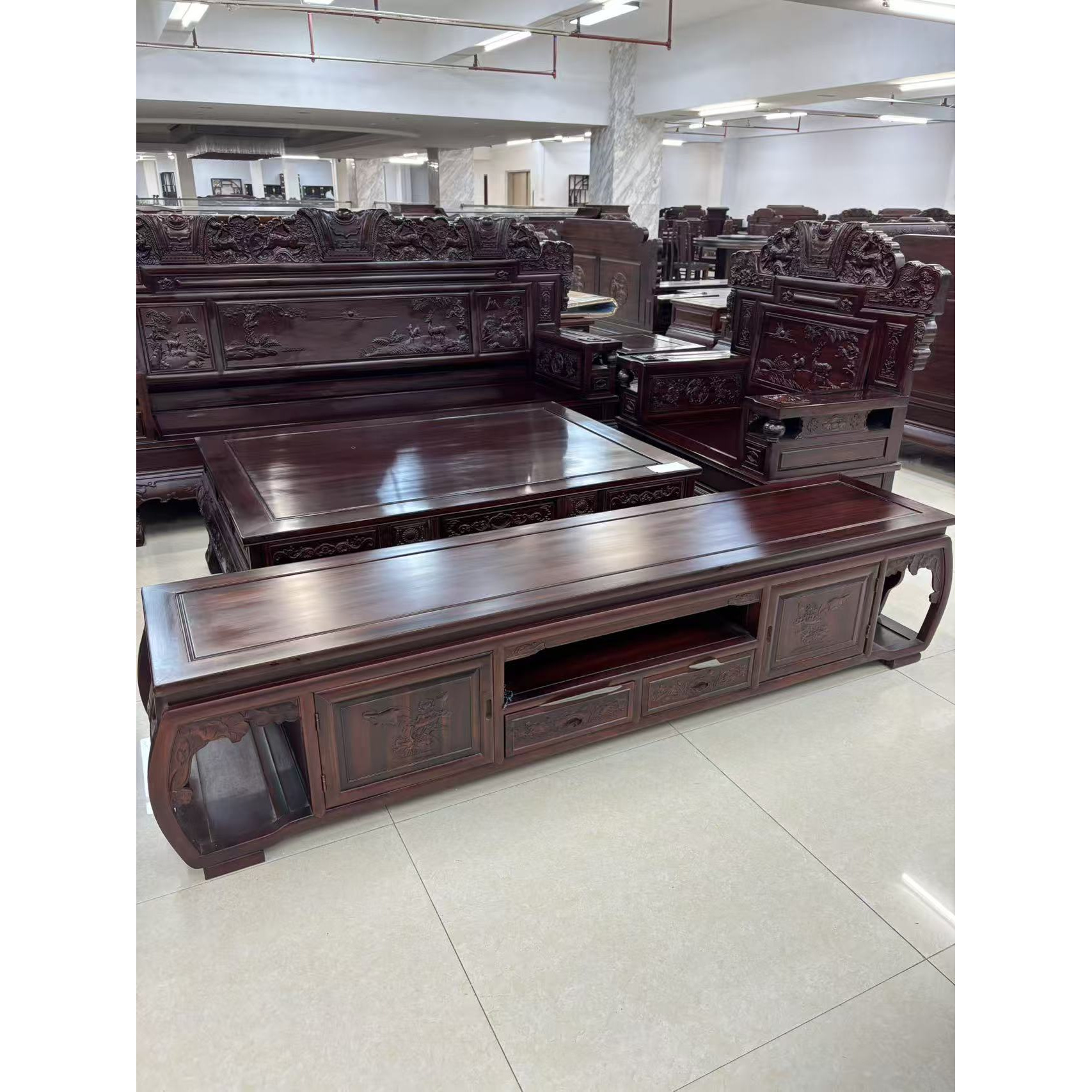 东非酸枝--豪华电视柜