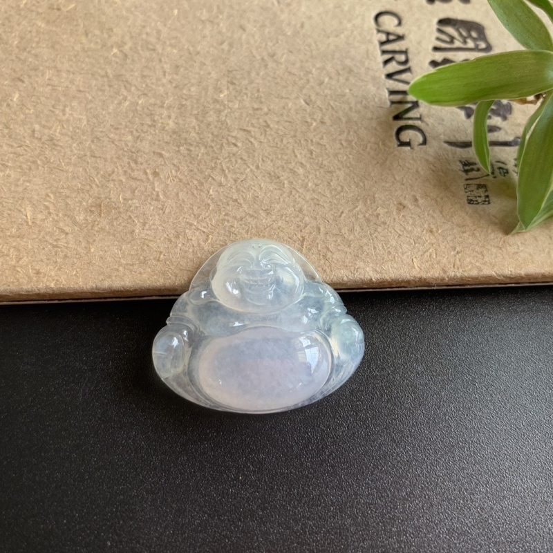 缅甸翡翠吊坠《佛公》D79