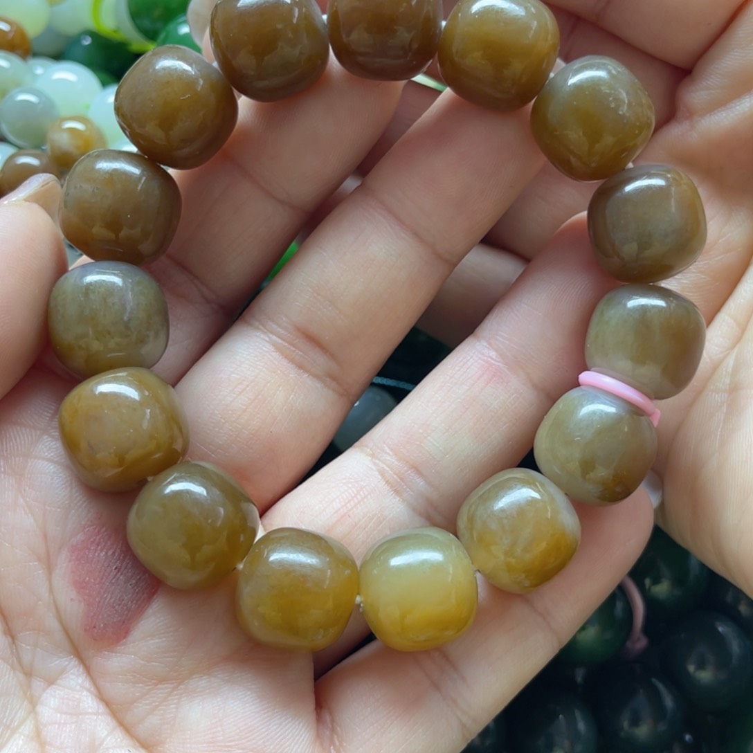 和田玉手链未镶嵌