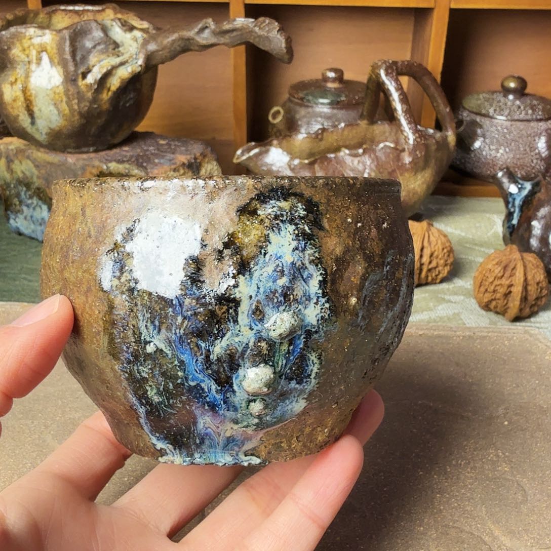 Y***D精品裸柴烧窑宝主人杯