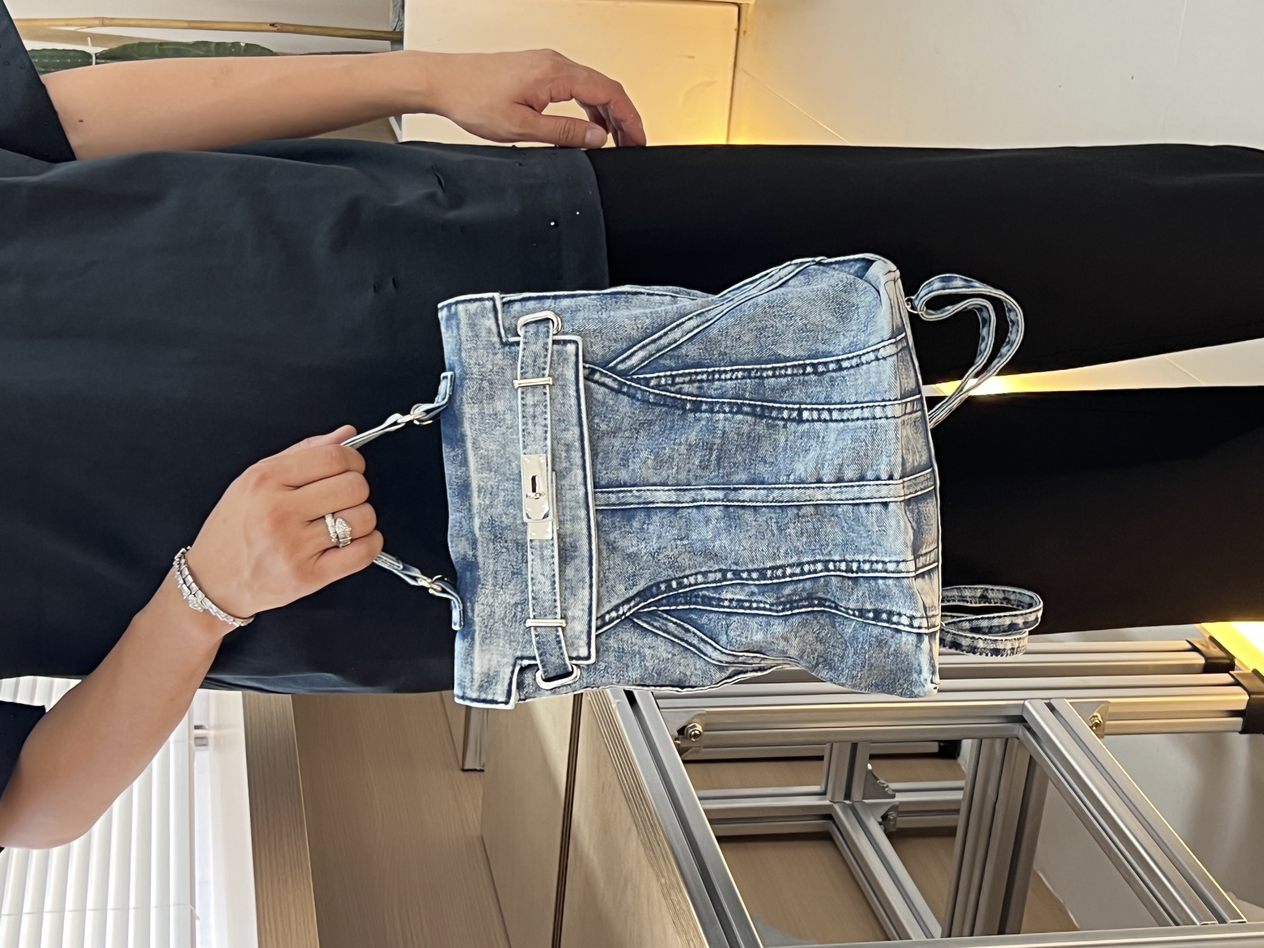 NanMeng自制-2025ss【西部牛仔】男女童时尚百搭背包