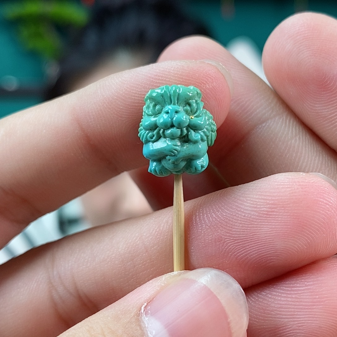 绿松石珠宝奇石未镶嵌