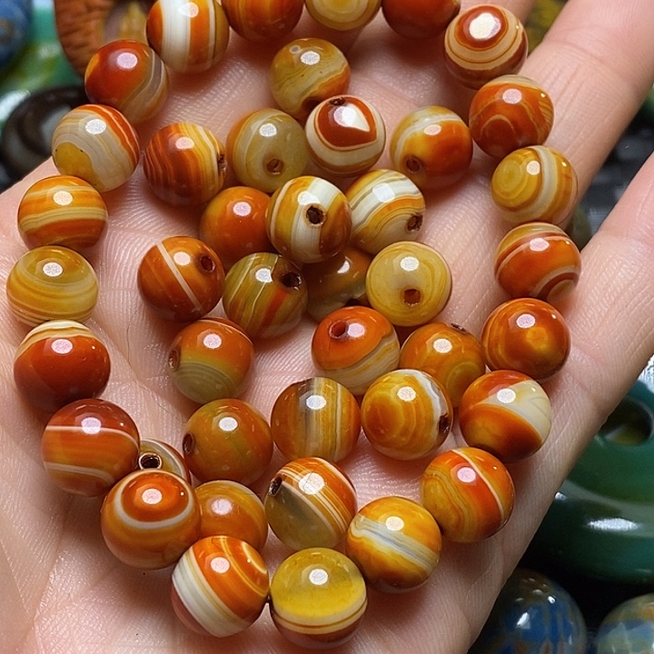 规***师玛瑙/玉髓未镶嵌颈饰