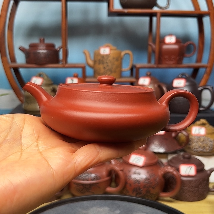 茶壶紫砂微瑕不带证书礼盒160cc