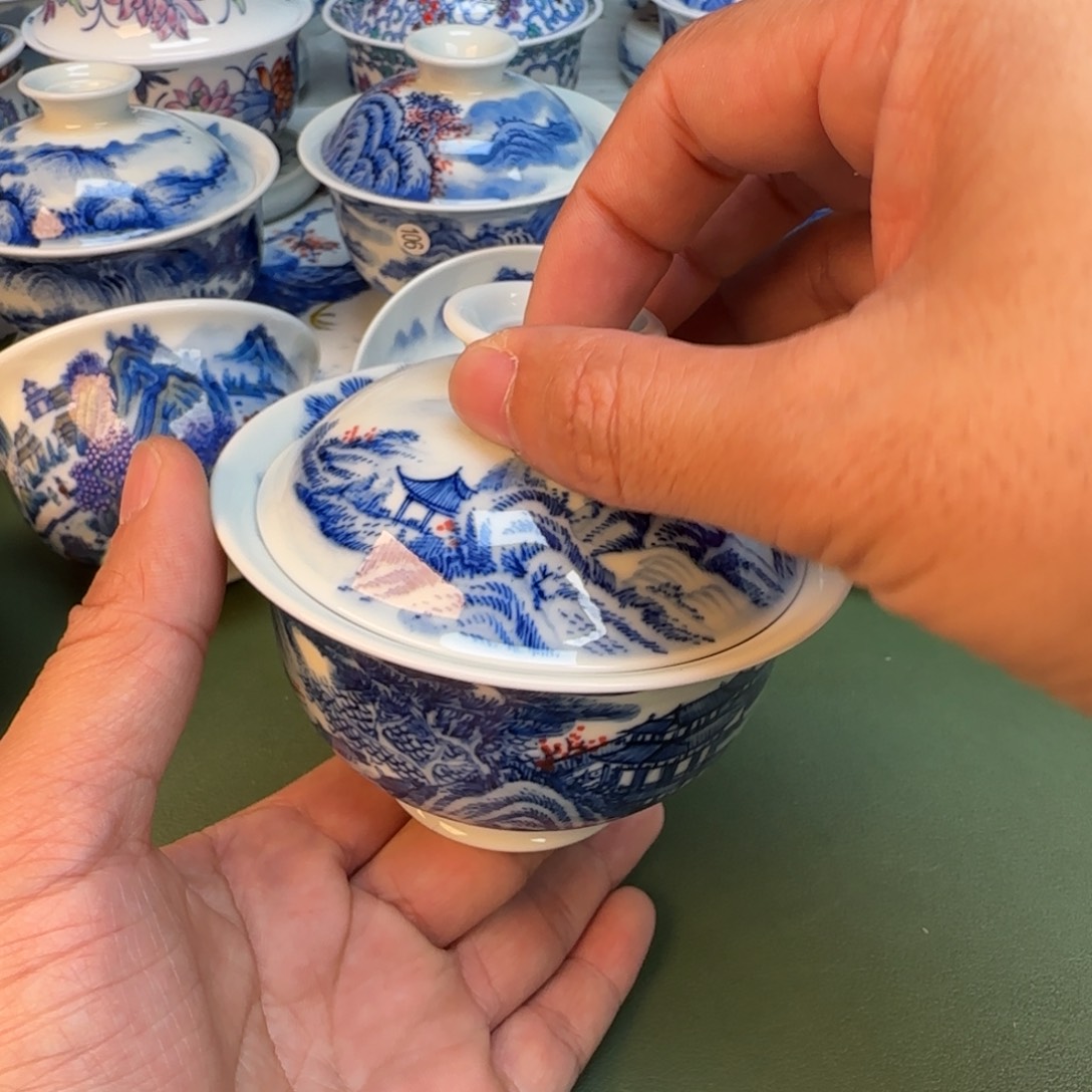 陶纯手工纯手绘茶具326