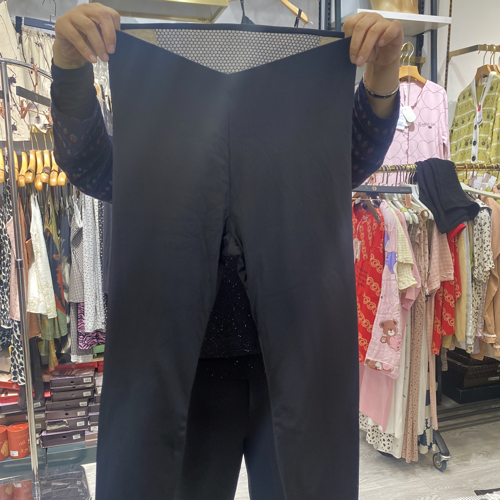 女士踩脚显瘦保暖长护膝面膜裤82114