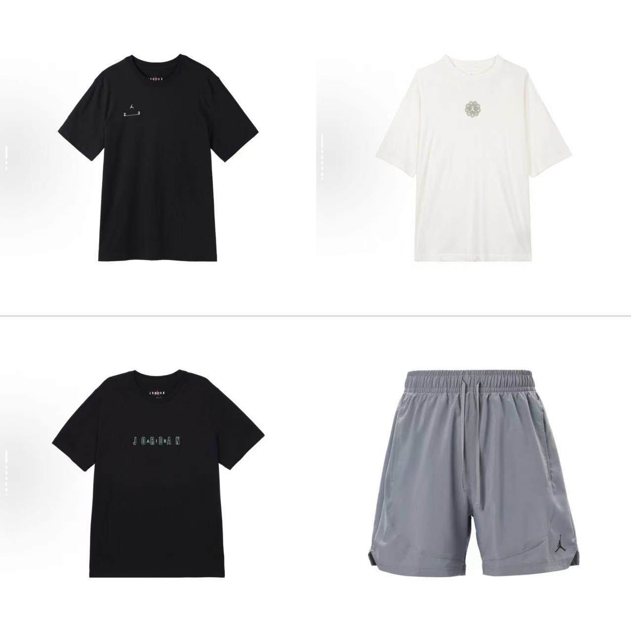 Air Jordan 多色圆领短-默认微瑕（需要备注编码）