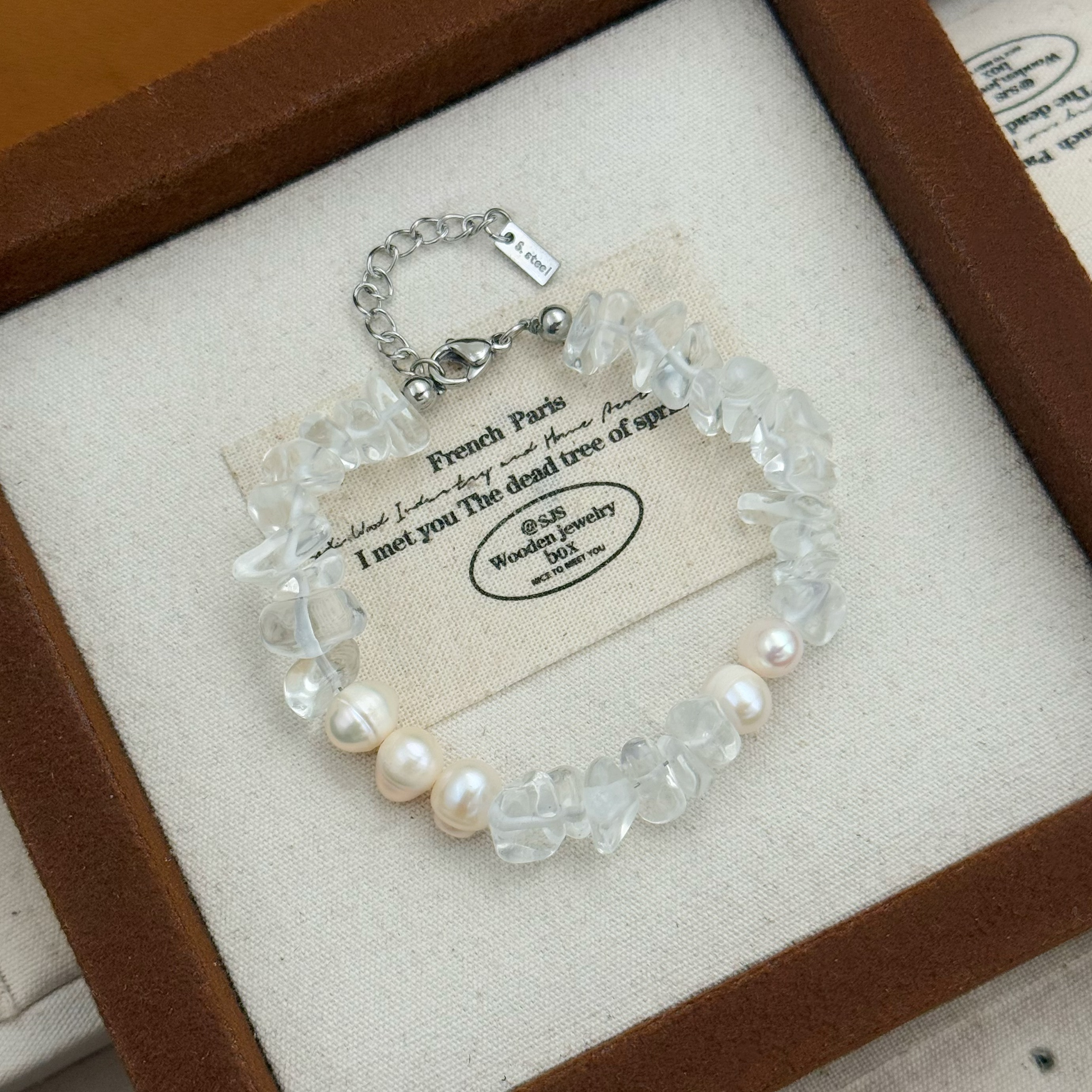 钛钢手链 佳佳（W105）预售 18厘米 手链