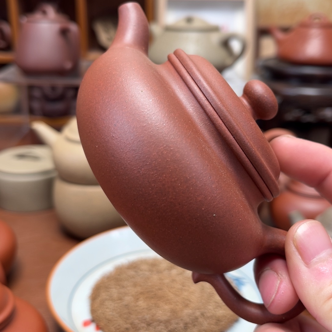 茶壶紫砂顶级红皮龙