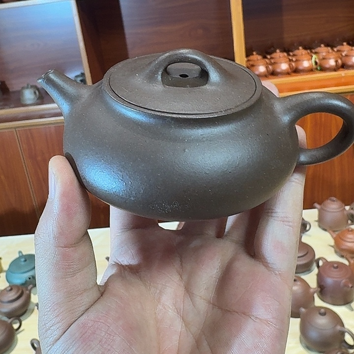 茶壶紫砂宜兴紫砂微瑕