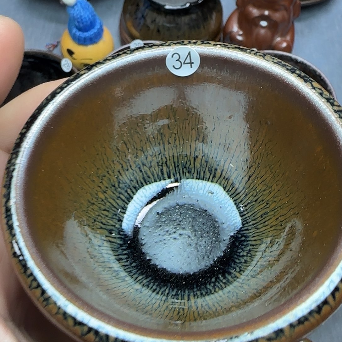 茶盏印春堂柴烧建盏