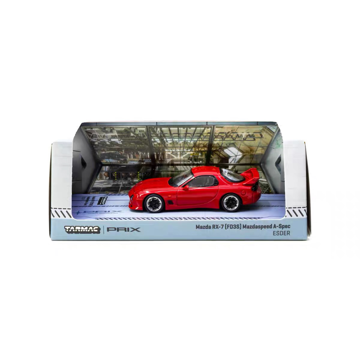 TARMAC WORKS TW展会限定RX7 红色合金64车模