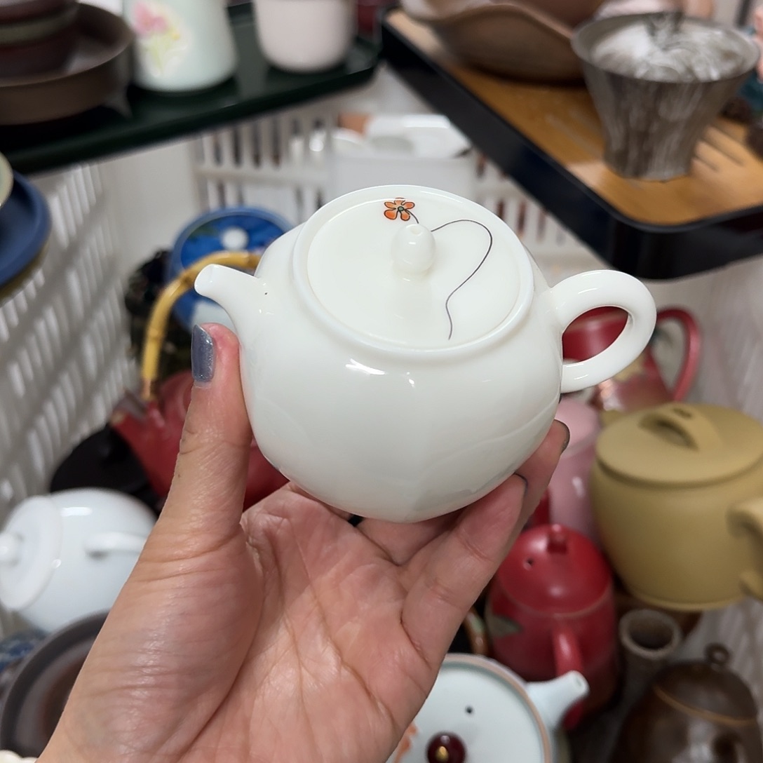 微瑕陶瓷茶具茶杯茶壶