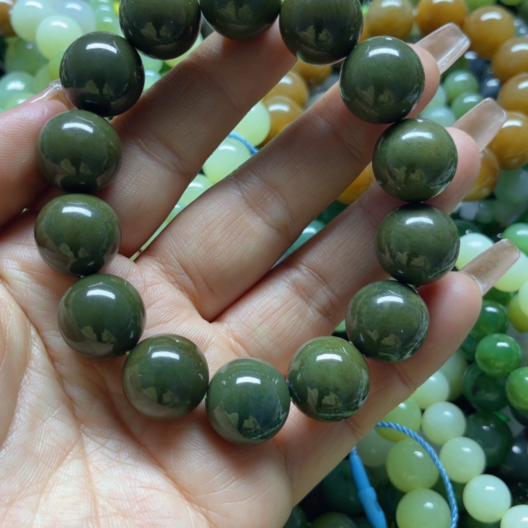 和田玉手链未镶嵌