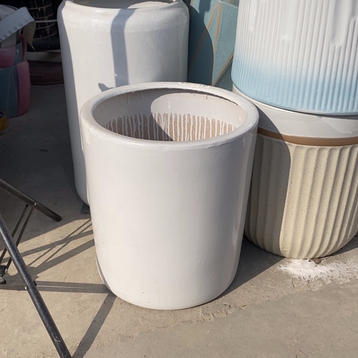 低腰白直桶大号口31/35