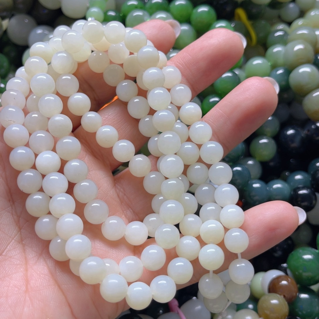 和田玉手链未镶嵌