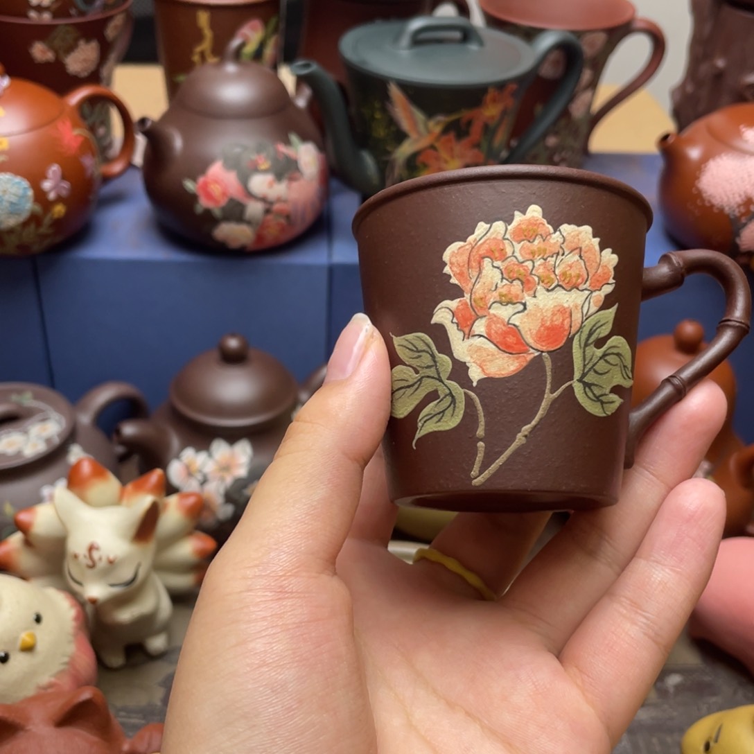 茶杯紫砂紫砂主人杯100cc