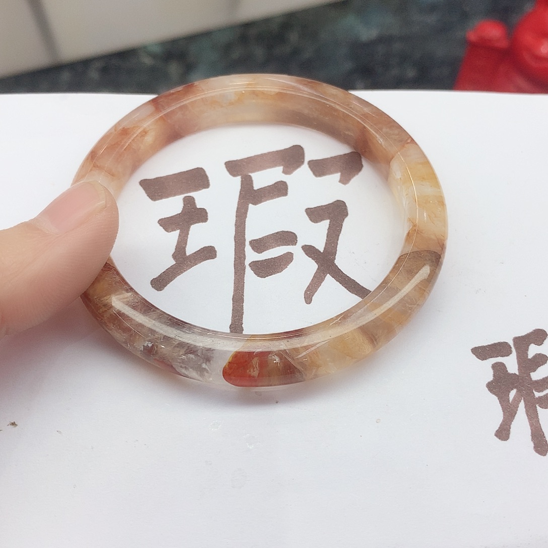水晶手镯未镶嵌399（瑕疵5556
