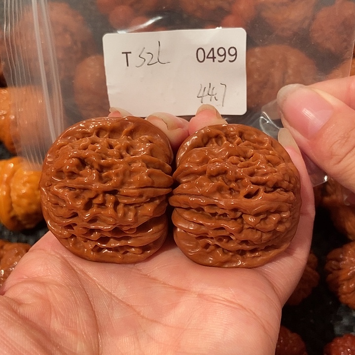 明***烨吊坠文玩核桃四座楼44.7