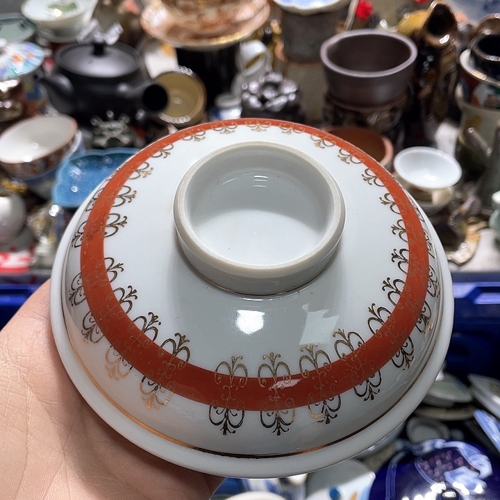 瓷片在一起的时候就是这样一种状态