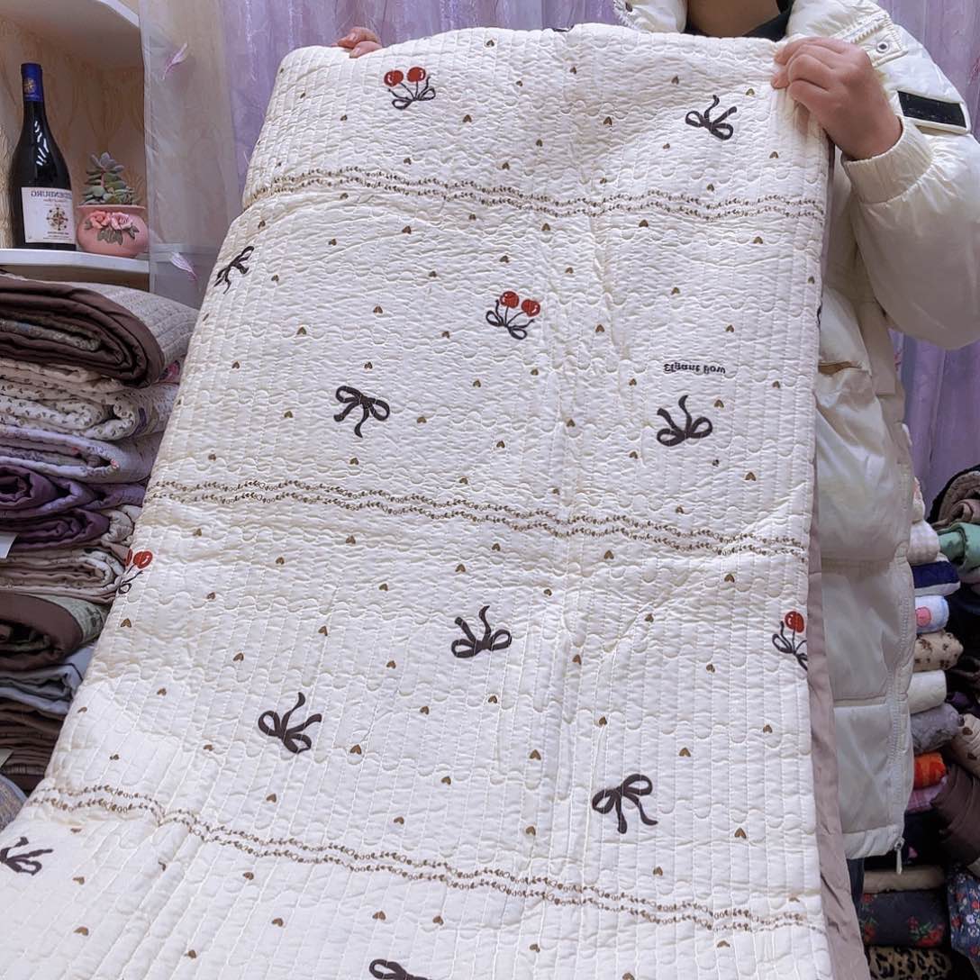 水洗布2.3/2.5黄色蝴蝶结