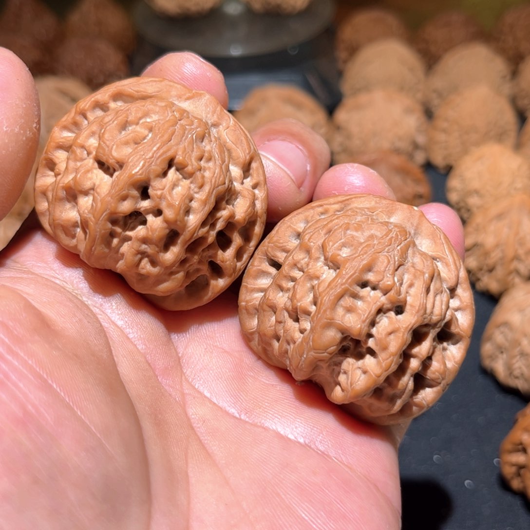 文玩核桃把件药闷佛肚