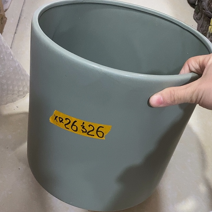 陶盆有孔 瑕疵针孔漏釉介意勿拍外口 26外高26