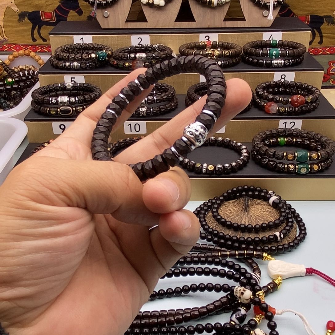 椰蒂手串原生态无相药片搭配款9❌5