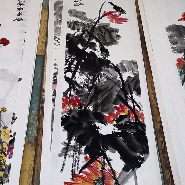 国画张圣敏先生纯手绘作品