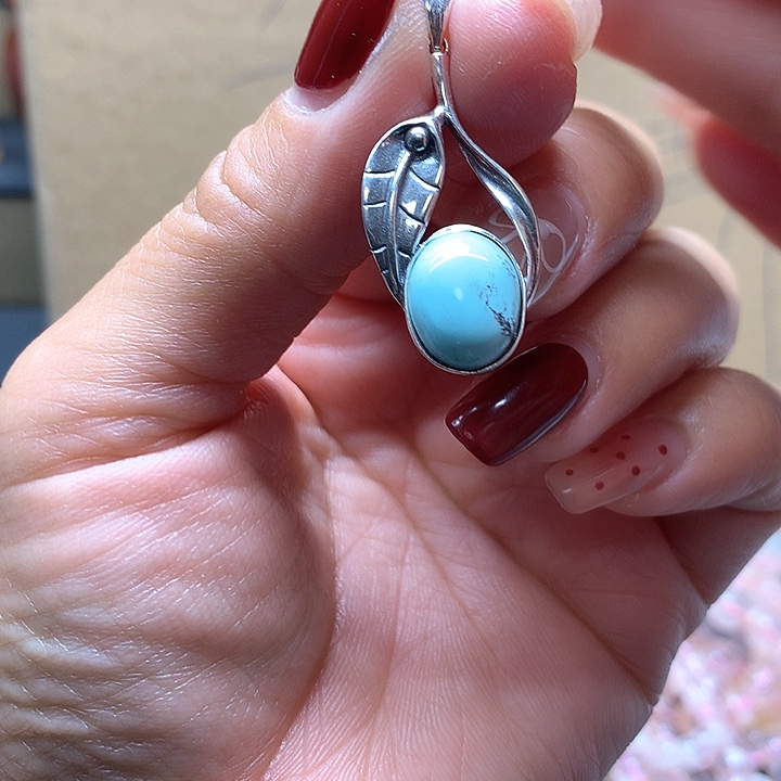 水晶水晶吊坠银S925镶嵌