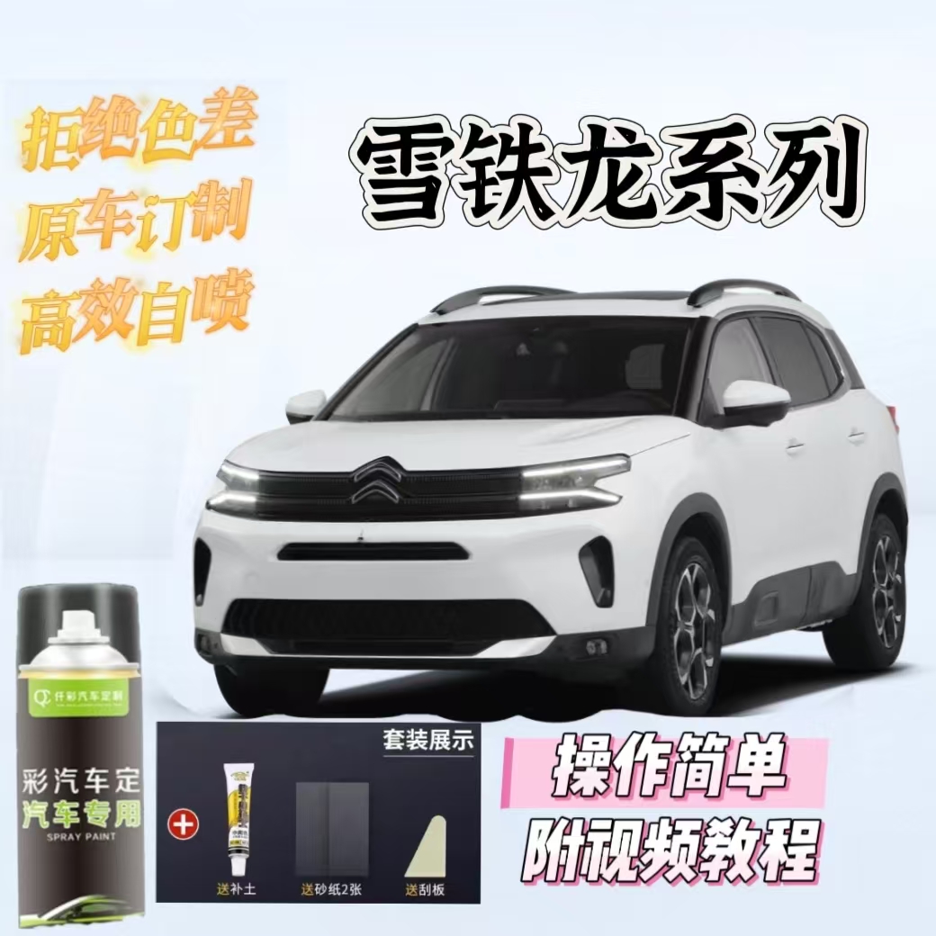 雪铁龙系列世嘉c4c4L天逸 凡尔赛各种车型划痕修补自喷漆