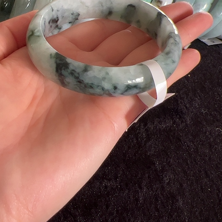 翡翠未镶嵌手镯75925圈口59.7