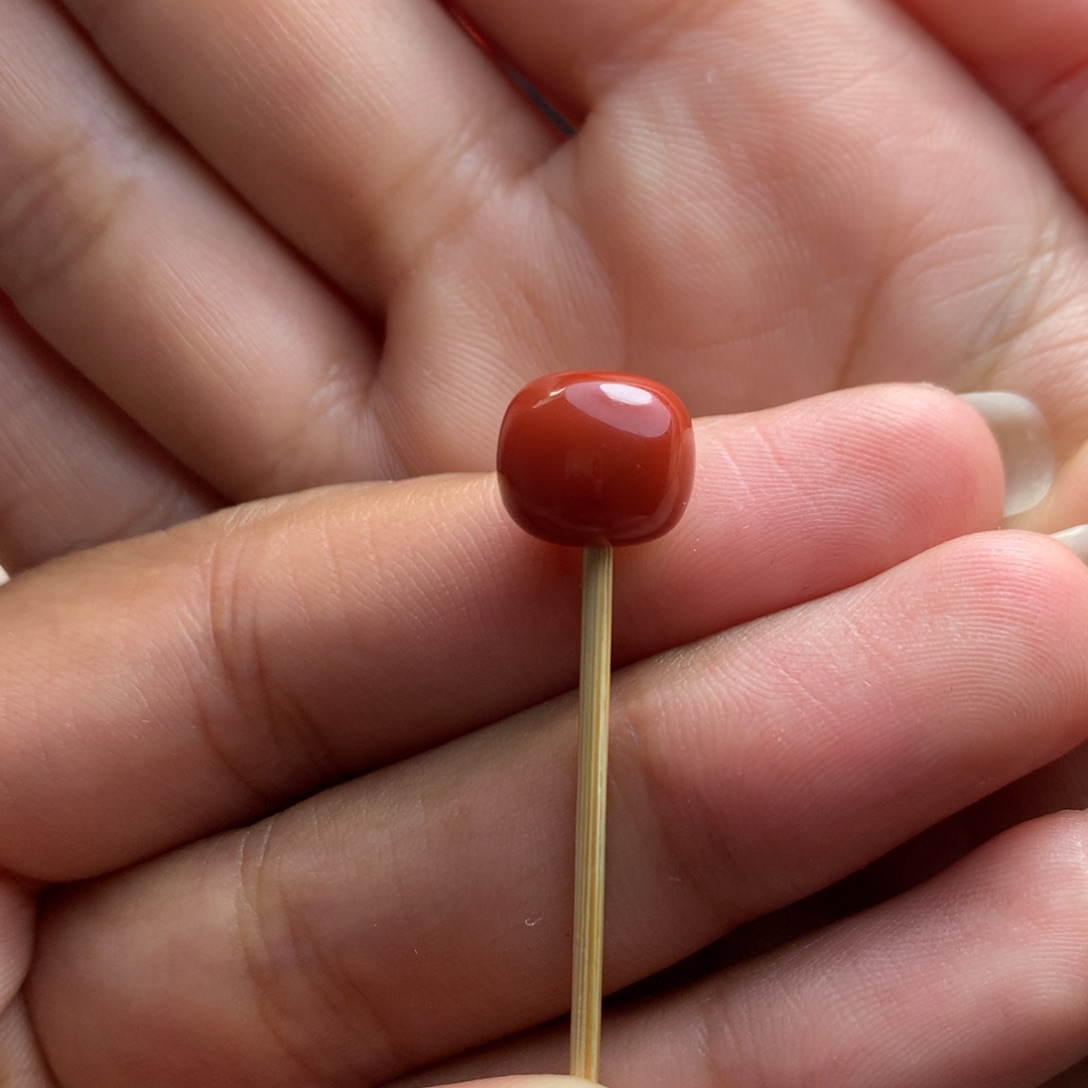 南红玛瑙10➕老型单珠未镶嵌