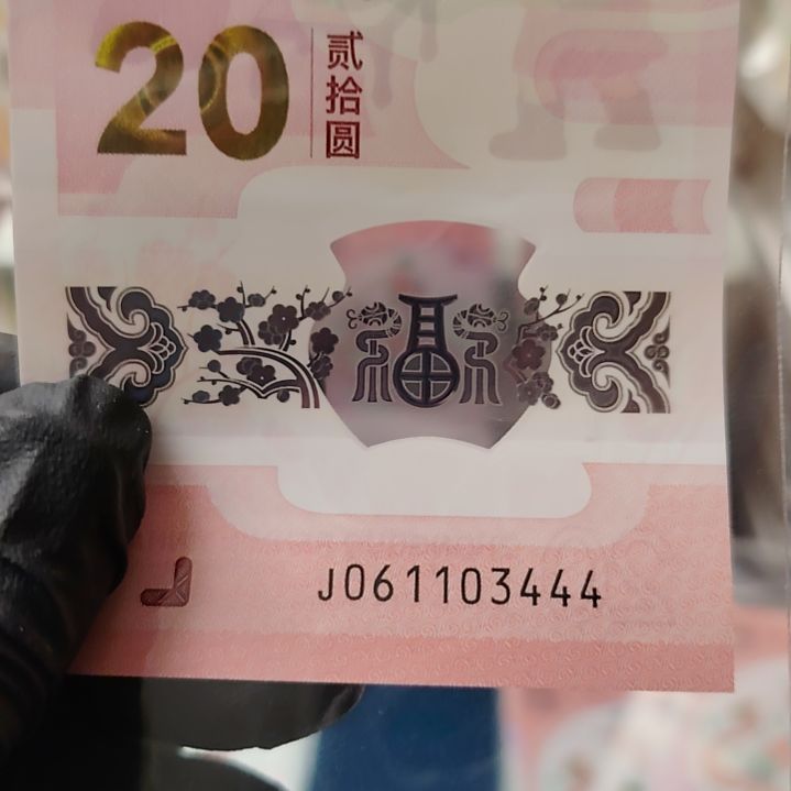 塑料蛇钞单张061103444