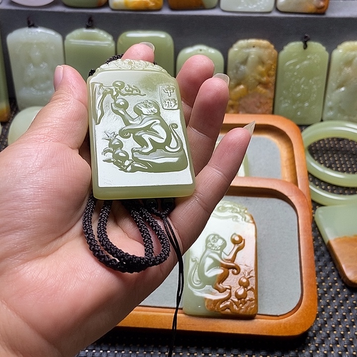 生肖猴子一物一拍