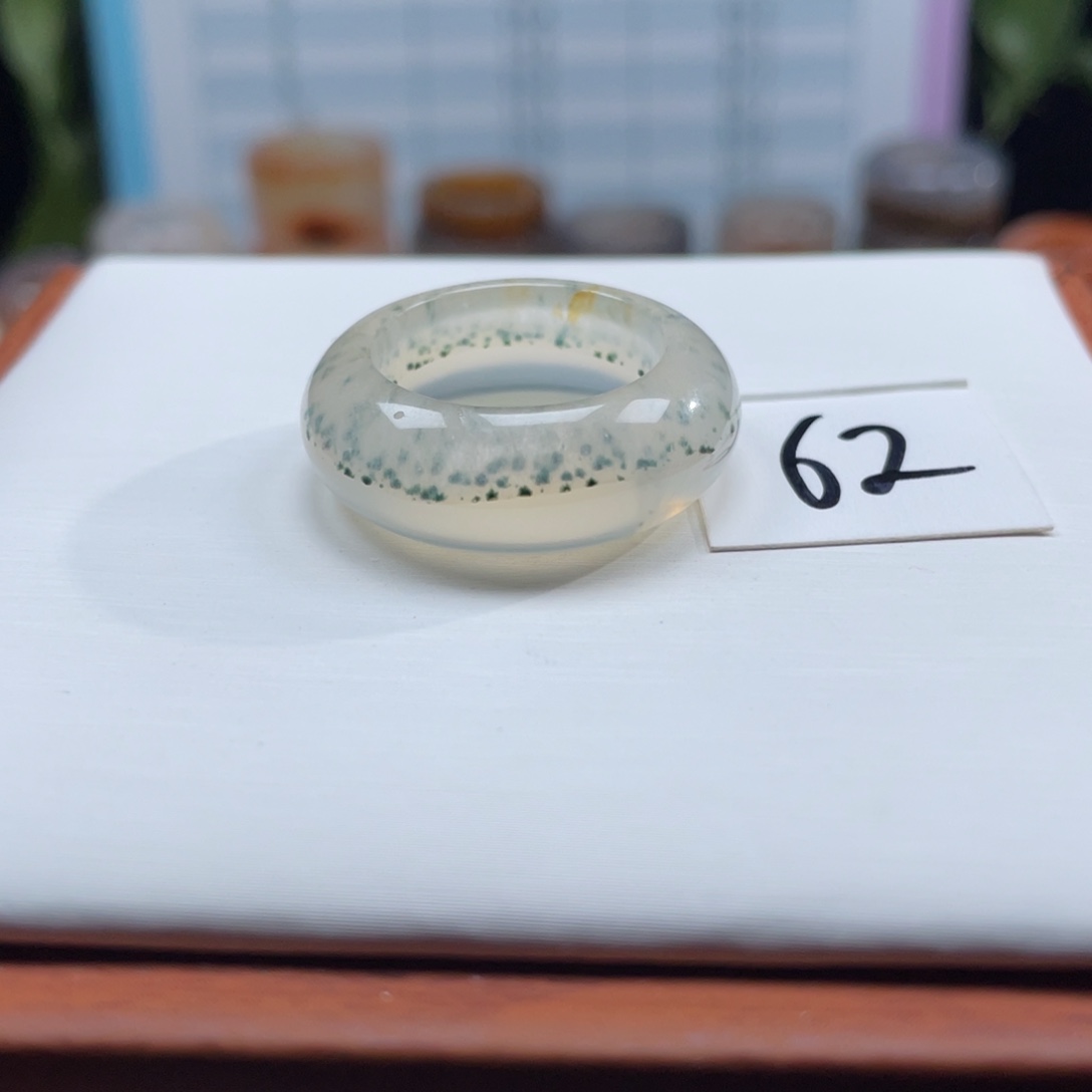 玛瑙/玉髓未镶嵌戒指Z18.3港18