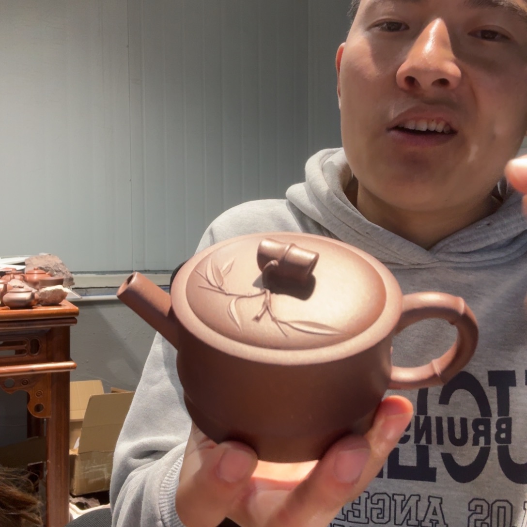 妍***妈茶壶紫砂原矿原石的制作方法