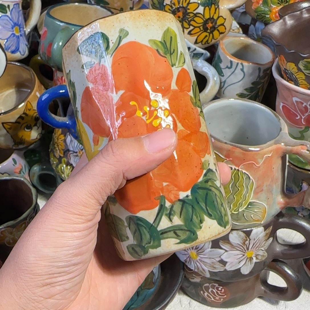 景德镇釉下彩陶瓷微瑕63