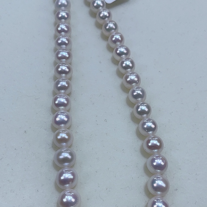 淡水珍珠颈饰银S925镶嵌7.5/8.5爆亮亮瞎眼显眼包！