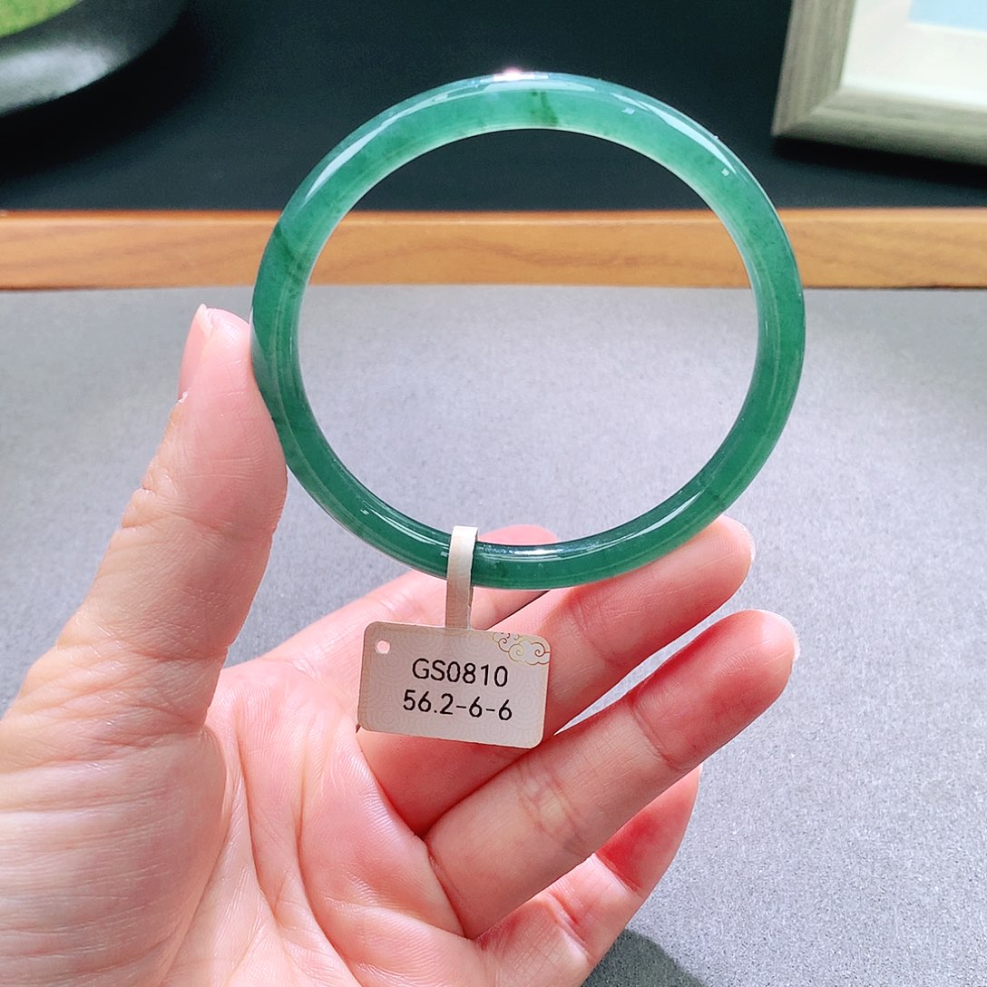 翡翠未镶嵌手镯天然翡翠手镯a货