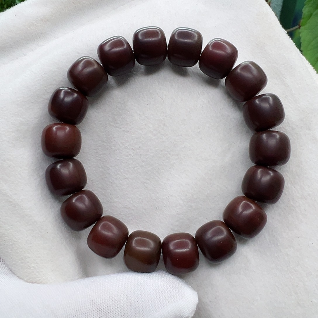 菩提根/象牙果手串卡13 手工干磨落地果S2