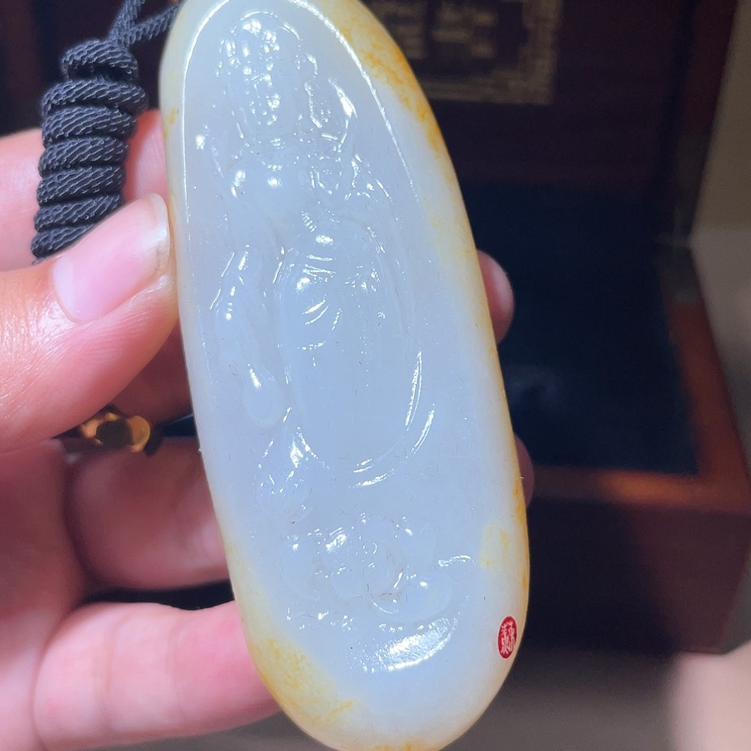 和田玉颈饰未镶嵌A7 