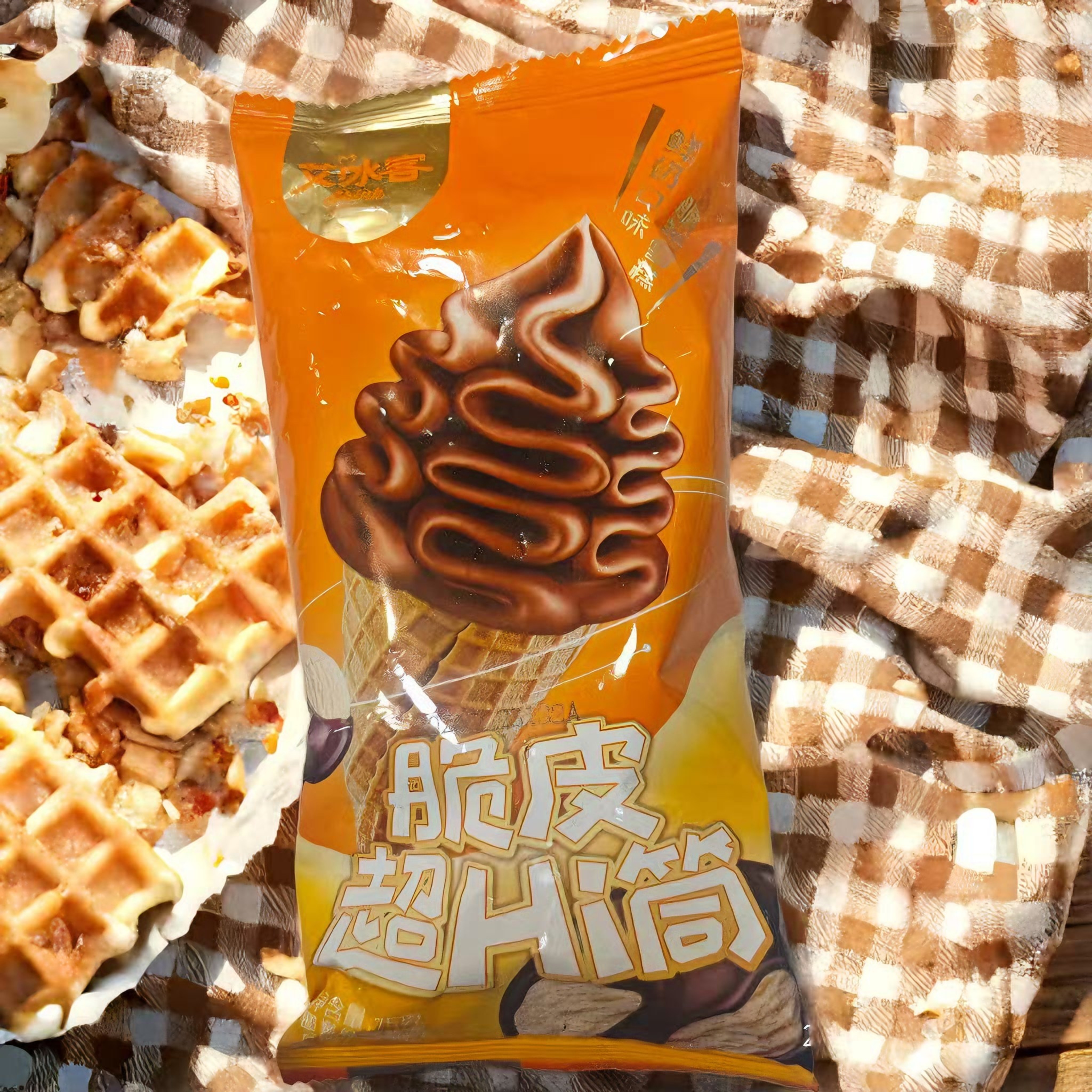 艾冰客超HI筒脆皮雪糕