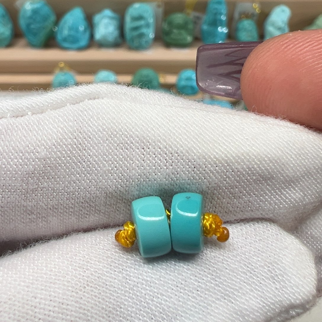 绿松石未镶嵌配饰