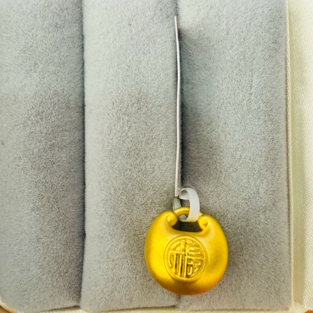【陈晨专享】足金999饰品 小胖福 1.79 GP