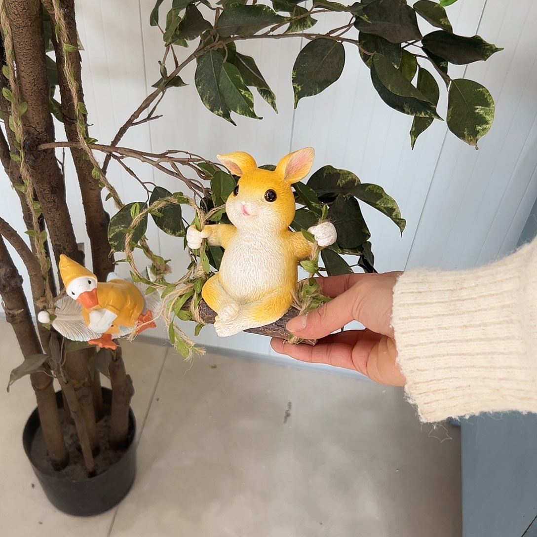 花园摆件红红火火