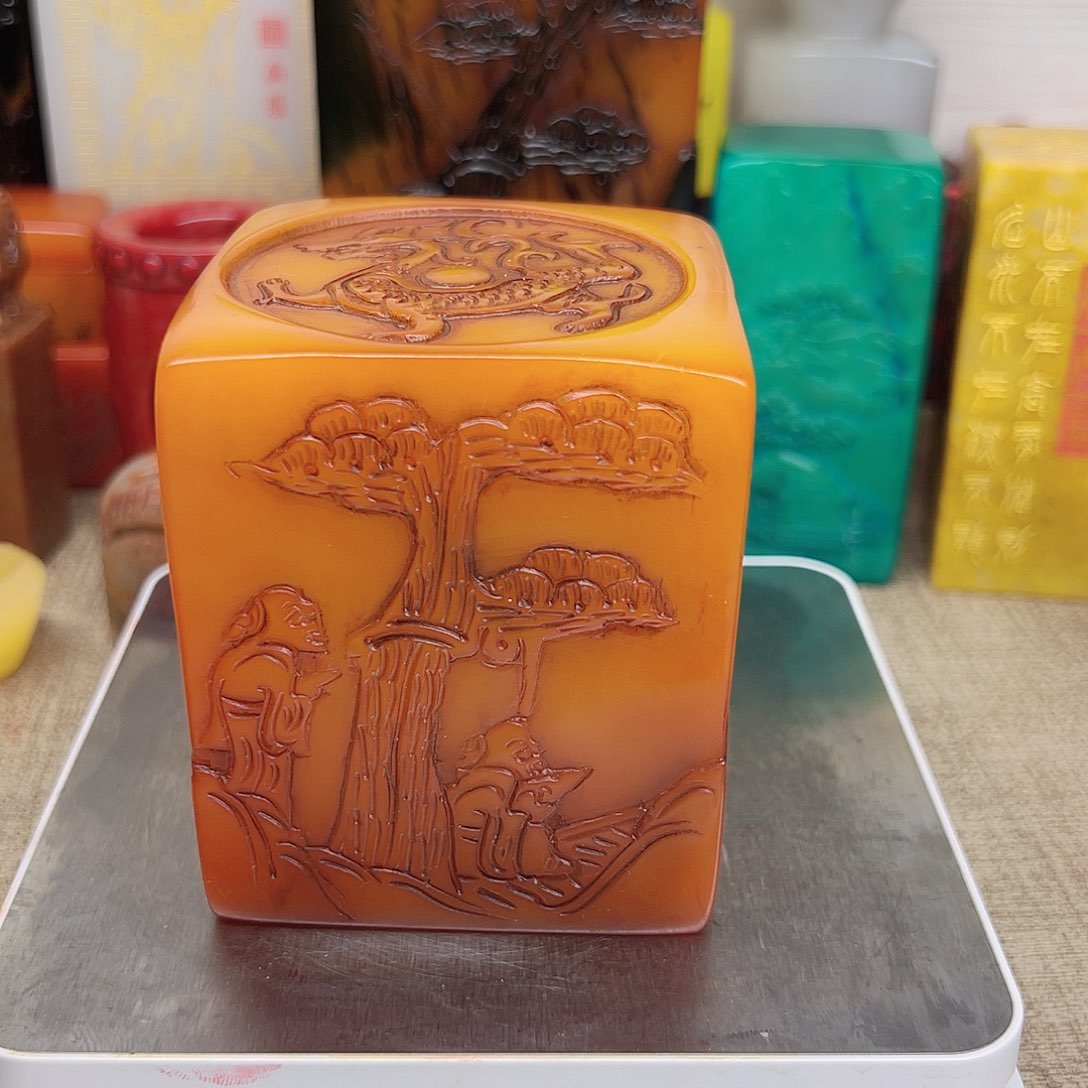 寿山石印石精品印章